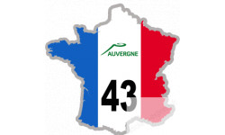 Autocollant : FRANCE 43