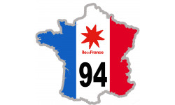 sticker / autocollant FRANCE 94 Région Ile de France