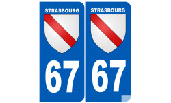 immatriculation ville de Strasbourg