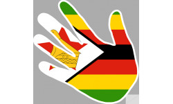 Stickers / autocollants drapeau Zimbabwe